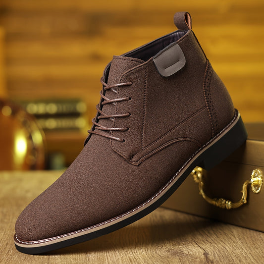 Aldous | Refined Lace-Up Ankle Boots