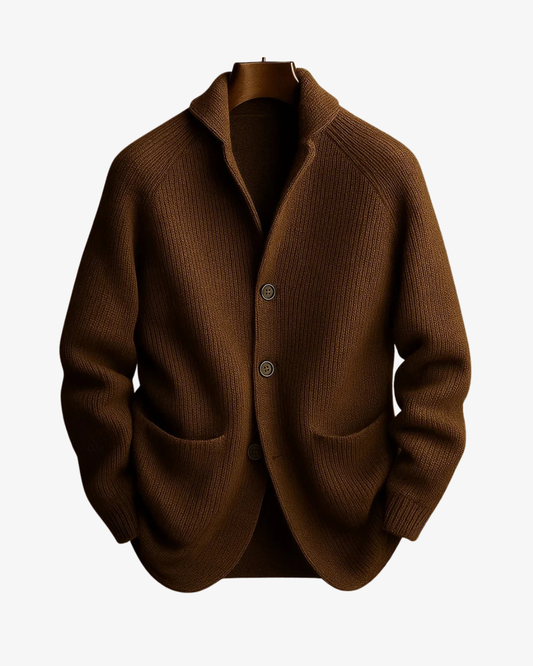 Andrew | Modern Wool-Blend Cardigan