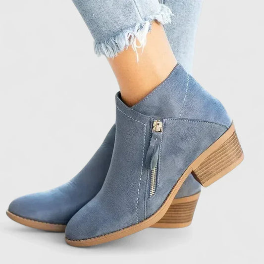 Auryziah | Chic Side-Zip Boots