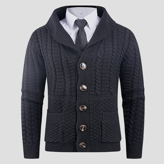 Barnaby | Formal Wool Cardigan