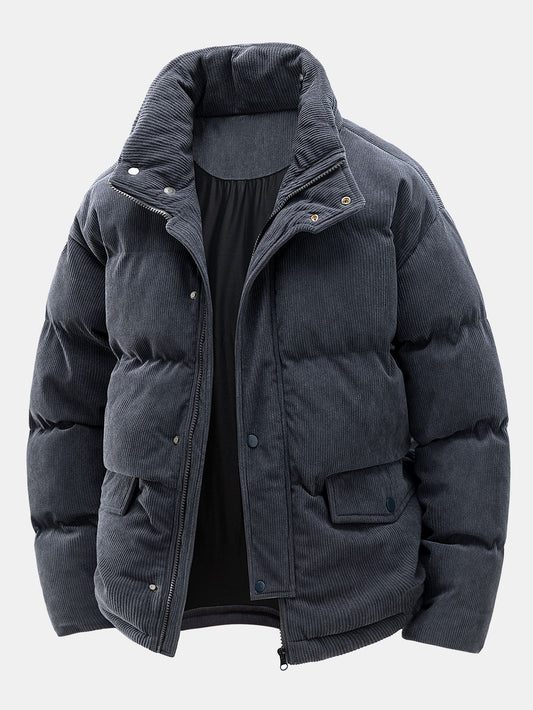 Berry | Corduroy Puffer Jacket