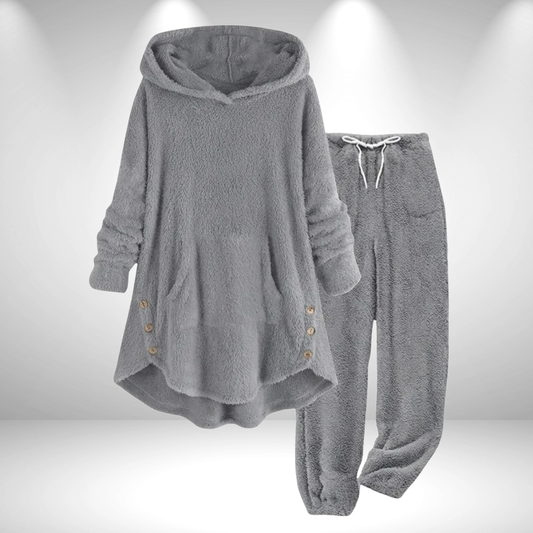 Cressy | Ultra-Plush Tunic Lounge Set – Winter Warmth Edition