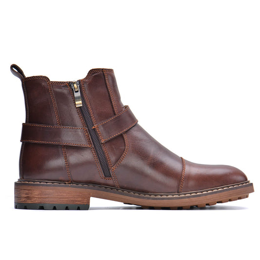 Hudson | Heritage Leather Boots