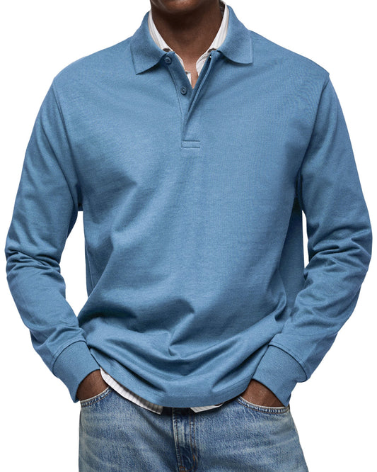 Mason | The Long-Sleeve Luxury Polo