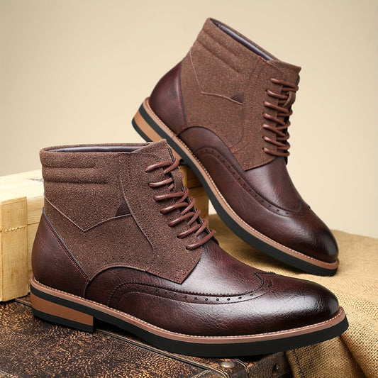 Rolando | Classic Wingtip Ankle Boots