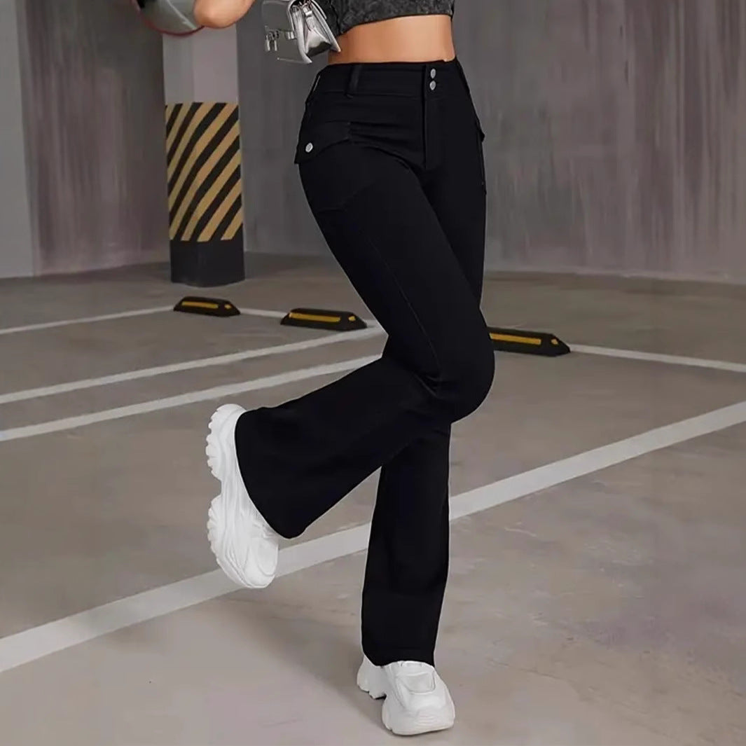 Simone | Flared Denim Pants