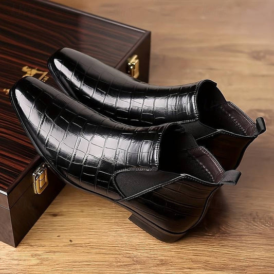 Stirling | Refined Slip-On Chelsea Boots
