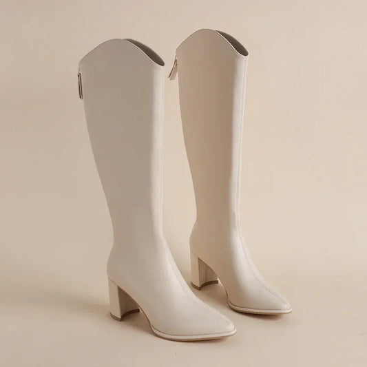 Valeria | Luxe Longline Boots