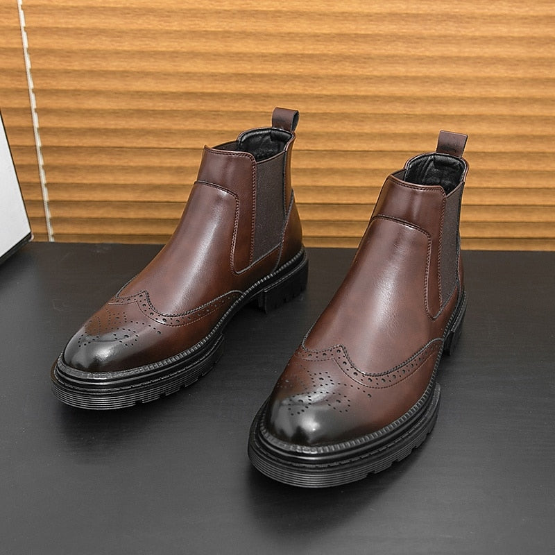 Alastor | Wingtip Chelsea Boots