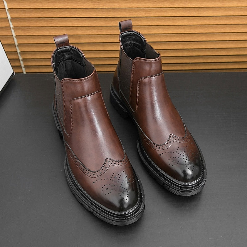 Alastor | Wingtip Chelsea Boots