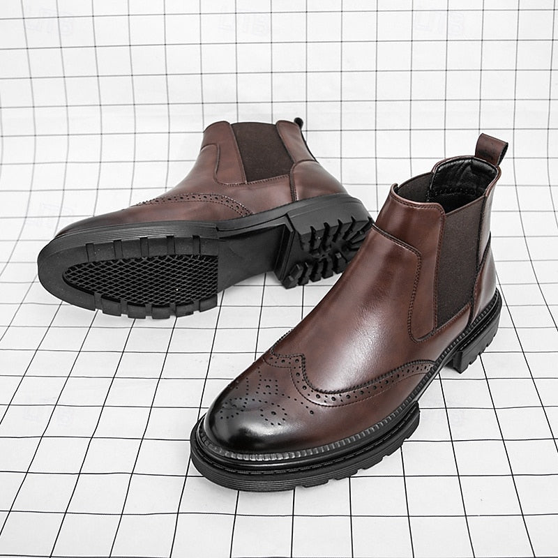 Alastor | Wingtip Chelsea Boots