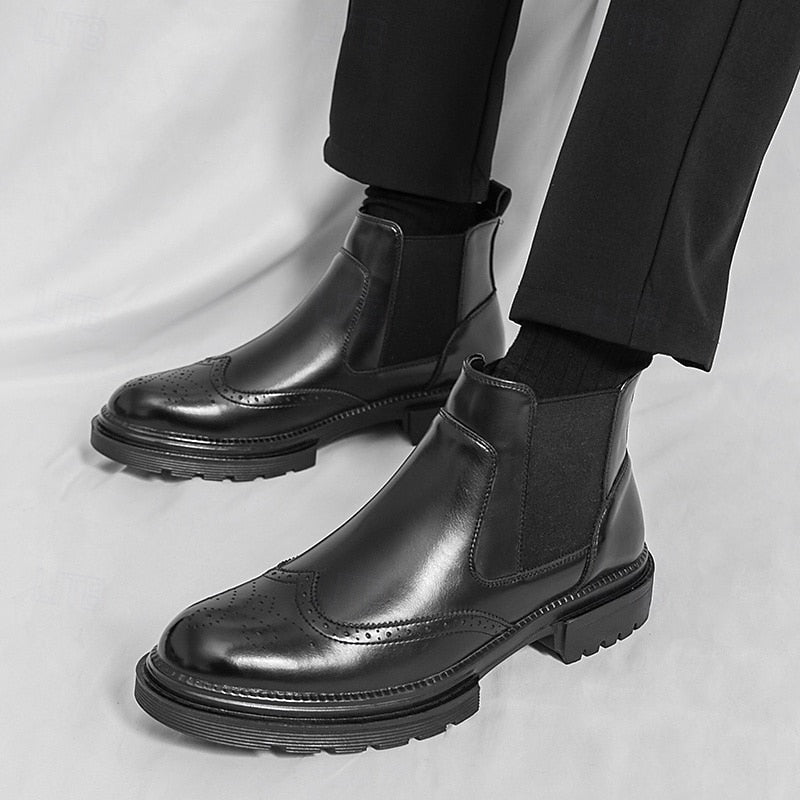 Alastor | Wingtip Chelsea Boots