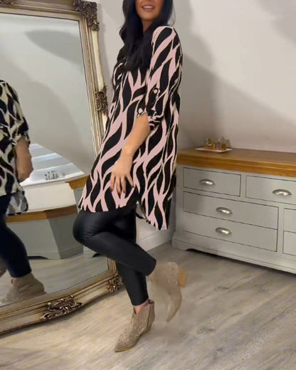 Alexandra | Printed Loose-Fit Top
