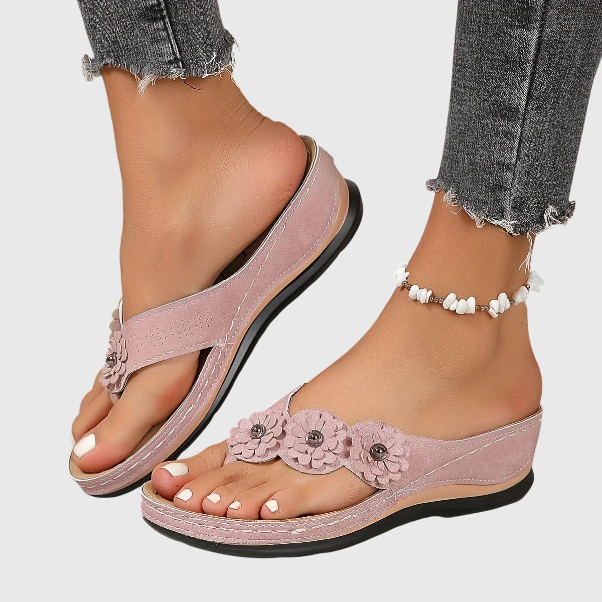 Alexis | Cushioned Flip Flops