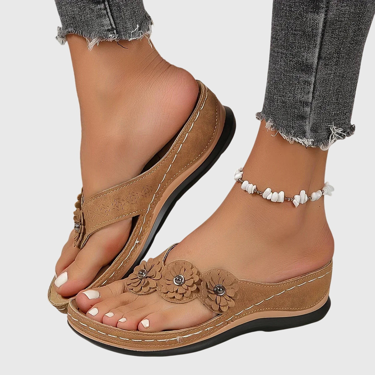Alexis | Cushioned Flip Flops
