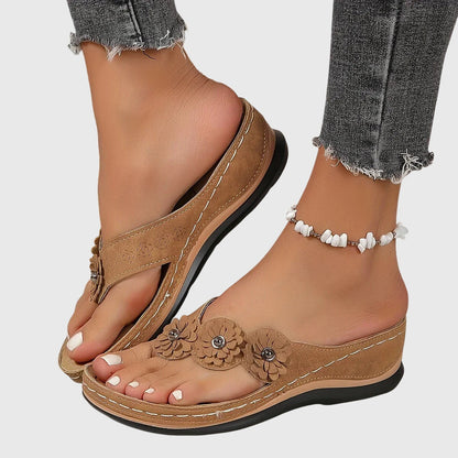 Alexis | Cushioned Flip Flops