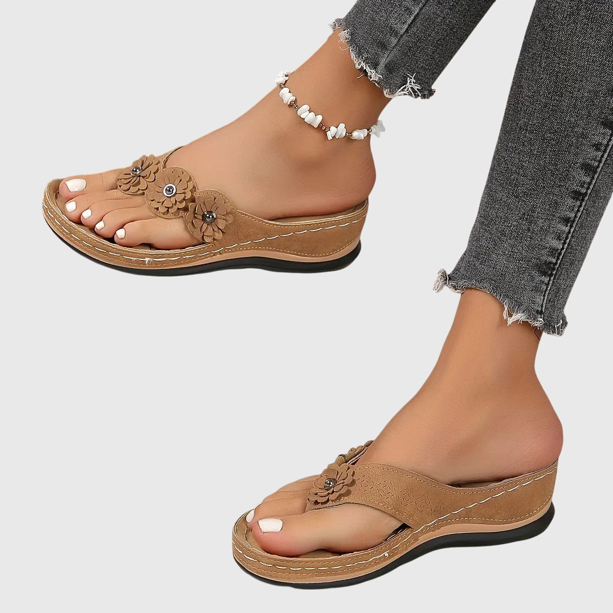 Alexis | Cushioned Flip Flops