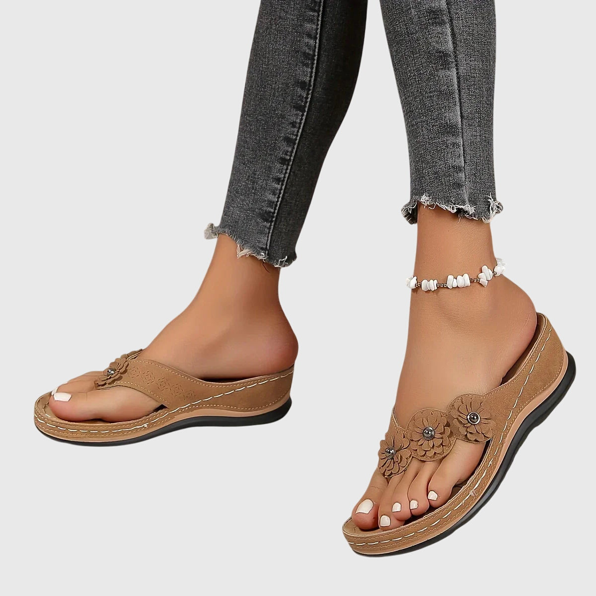 Alexis | Cushioned Flip Flops