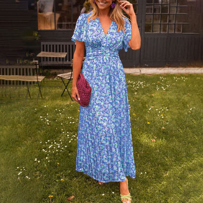 Angela | Classic V-Neck Dress