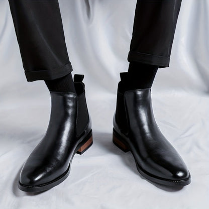 Ashford | Refined Pointed-Toe Chelsea Boots