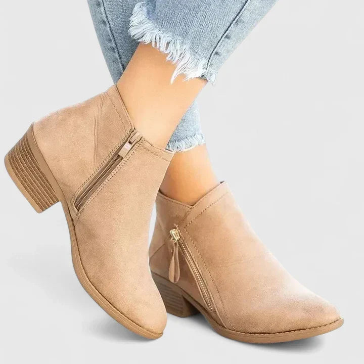 Auryziah | Chic Side-Zip Boots