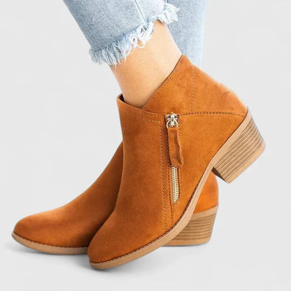 Auryziah | Chic Side-Zip Boots