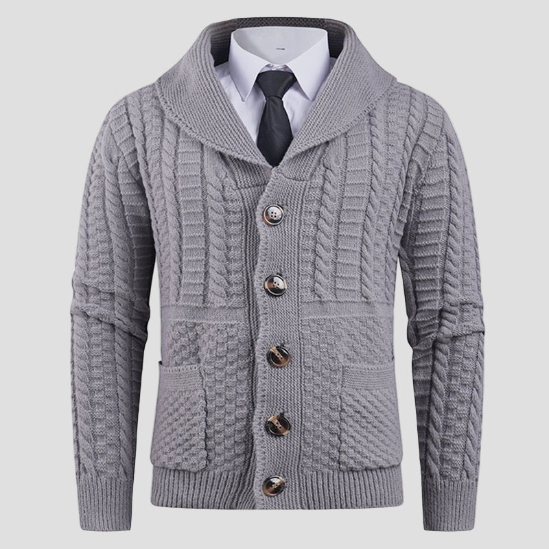 Barnaby | Formal Wool Cardigan