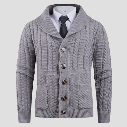 Barnaby | Formal Wool Cardigan