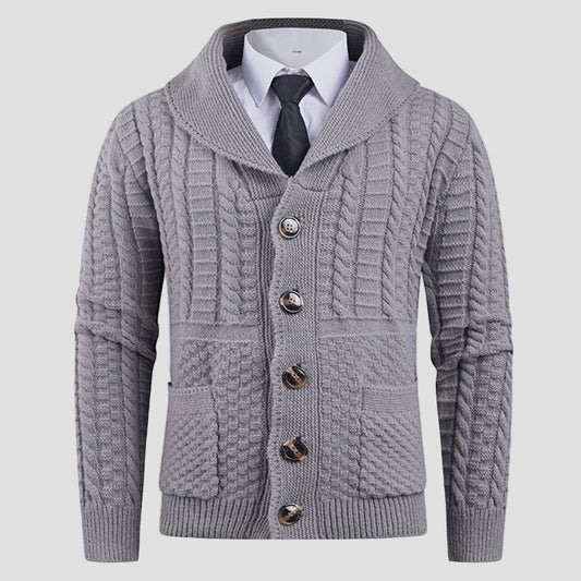 Barnaby | Formal Wool Cardigan