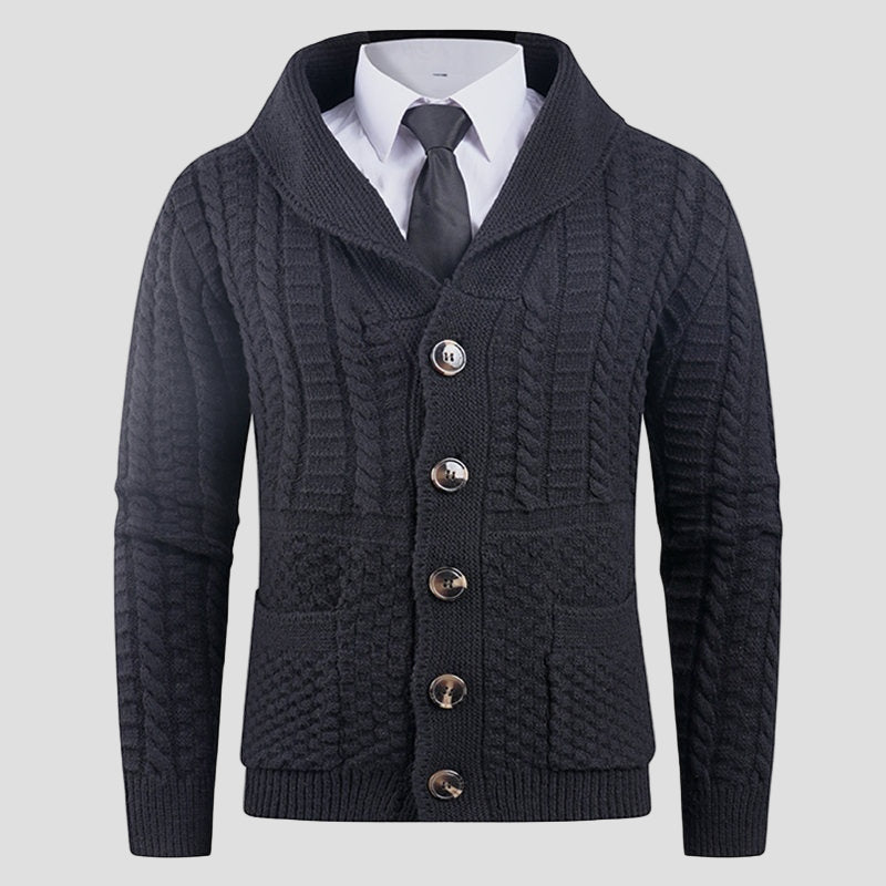 Barnaby | Formal Wool Cardigan