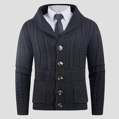 Barnaby | Formal Wool Cardigan