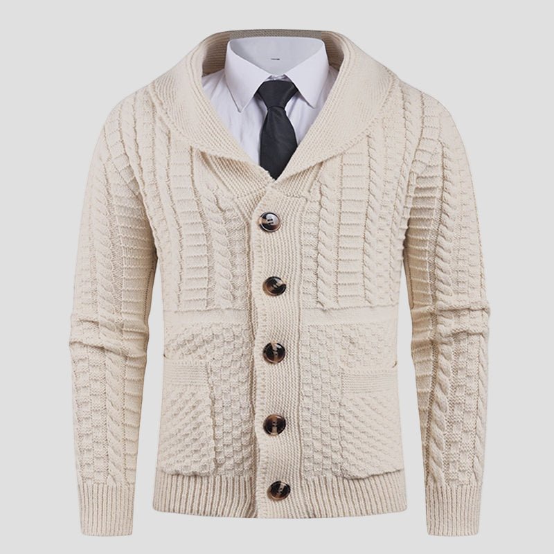 Barnaby | Formal Wool Cardigan