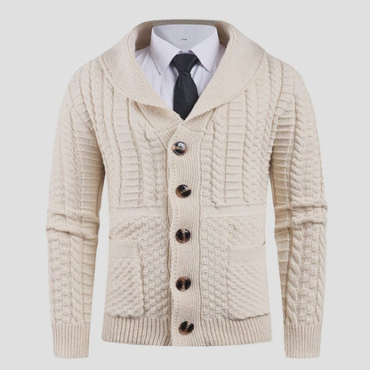 Barnaby | Formal Wool Cardigan