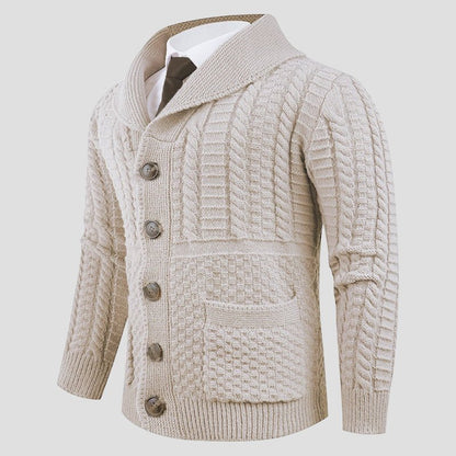 Barnaby | Formal Wool Cardigan