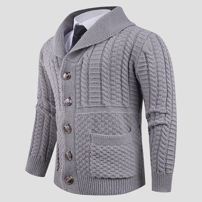 Barnaby | Formal Wool Cardigan