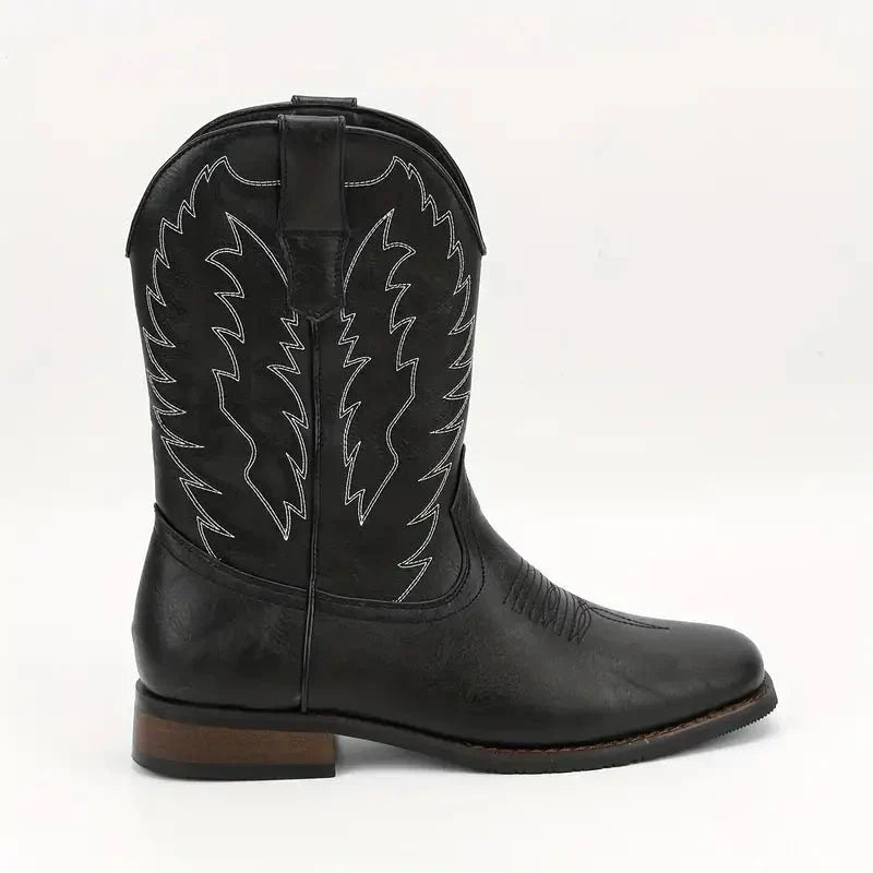 Beau | Western Leather Cowboy Boots