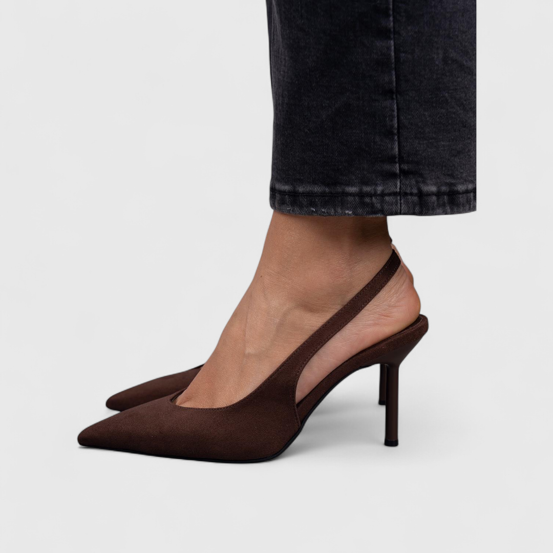 Bella | Leopard Slingback Heels