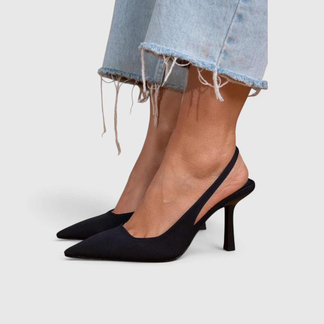 Bella | Leopard Slingback Heels