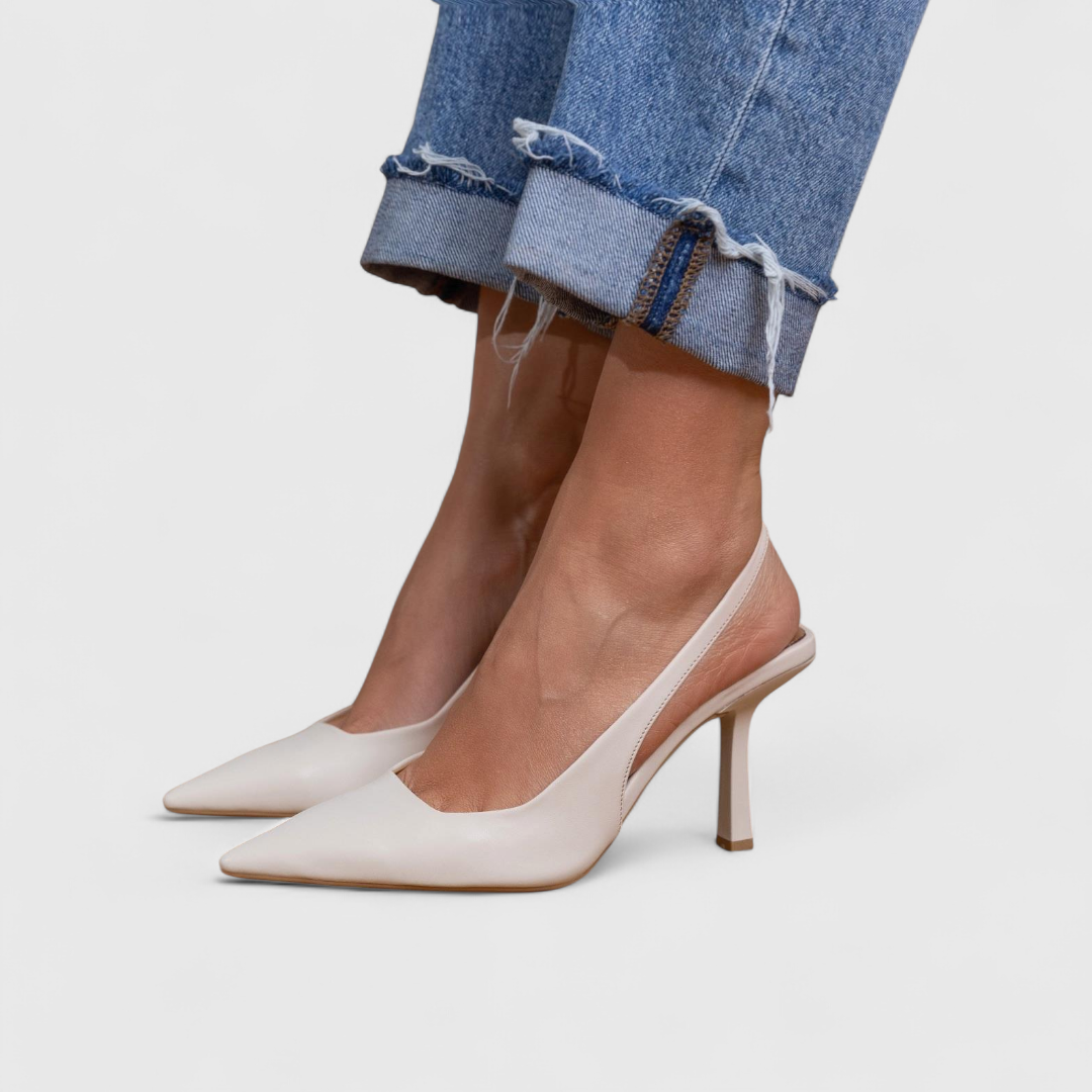 Bella | Leopard Slingback Heels