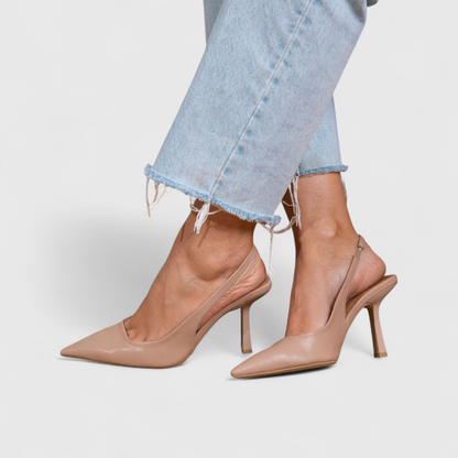 Bella | Leopard Slingback Heels