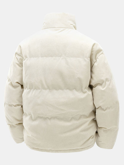Berry | Corduroy Puffer Jacket