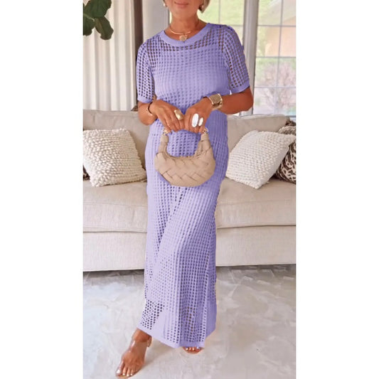 Bethany | Cut-Out Long Maxi Dress + Free Inner Dress