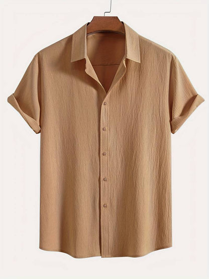 Bobby | Men's Textured Short Sleeve Shirt