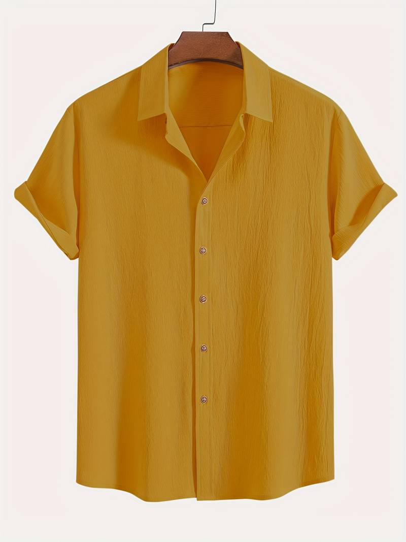 Bobby | Men's Textured Short Sleeve Shirt