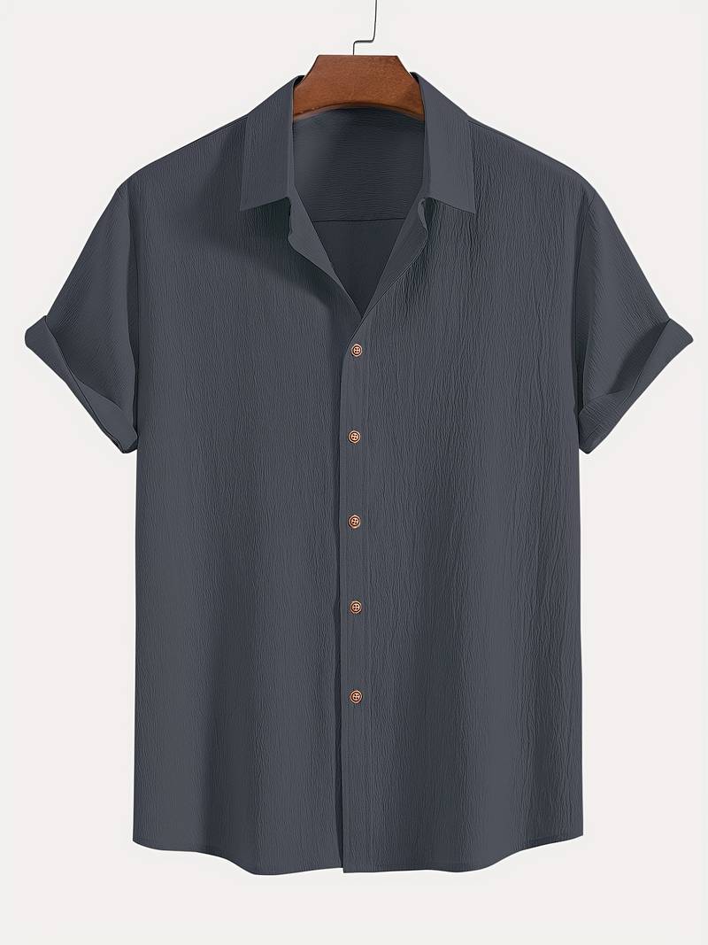 Bobby | Men's Textured Short Sleeve Shirt