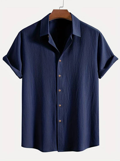 Bobby | Men's Textured Short Sleeve Shirt