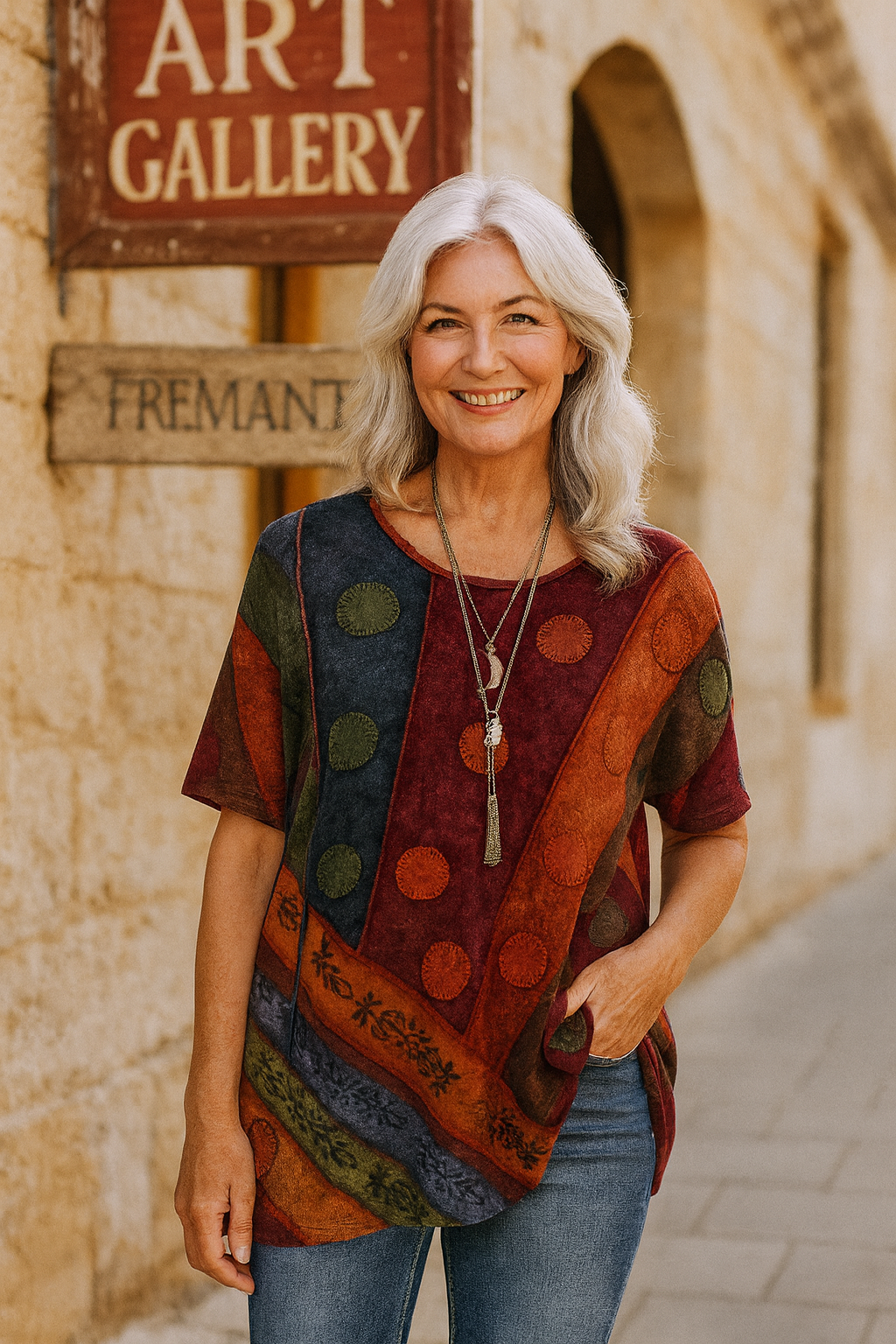 Calla | Boho-Inspired Relaxed Top