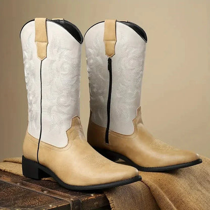 Carson | Western Leather Cowboy Boots