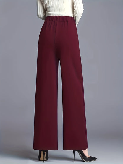 Claudia | High-Waisted Wide-Leg Pants