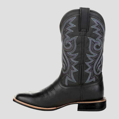Colton | Vintage Embroidered Tall Boots